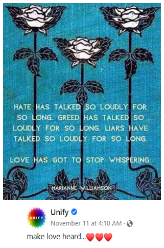 Niki’s Notes 11 16 Love has got to stop whispering. Niki's Notes Quote